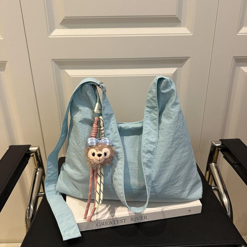 High school students class canvas bag women's new armpit bag women's versatile shoulder handbag women