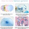 Gender Reveal Blue Pink Balloon Garland Arch Birthday Party Decor Kids Birthday Ballon Wedding Supplies Latex Ballon Baby Shower