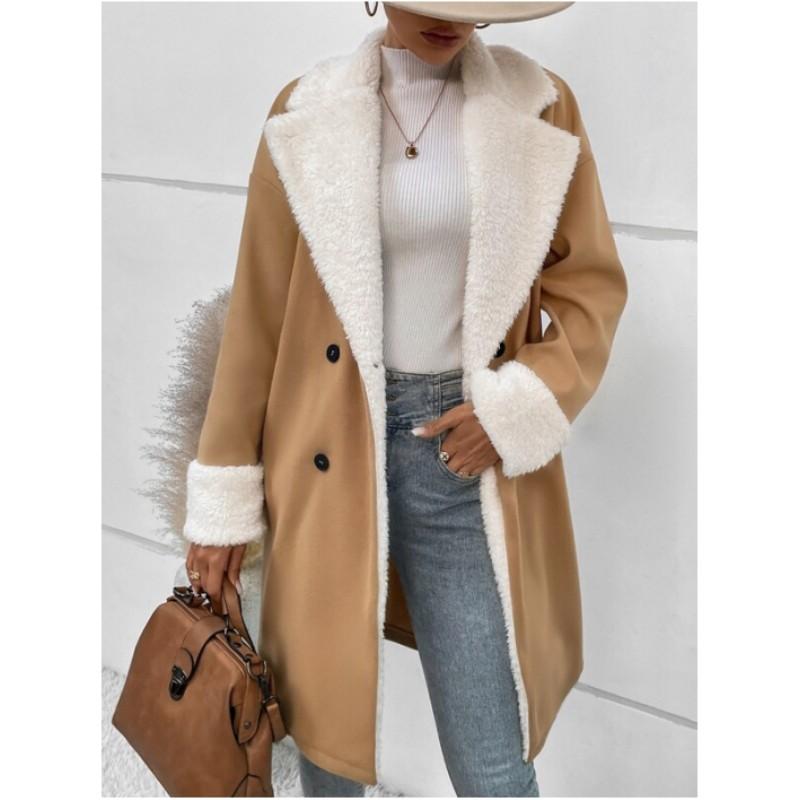 Women Winter Commuter Temperament Tweed Casual Jacket