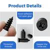 Tubeless Tire Patch Tire Repair Screws Puncture Set for Car Motorcycle, Vacuum Tubeless Tyre Rubber Nail Repair Tools Kit
