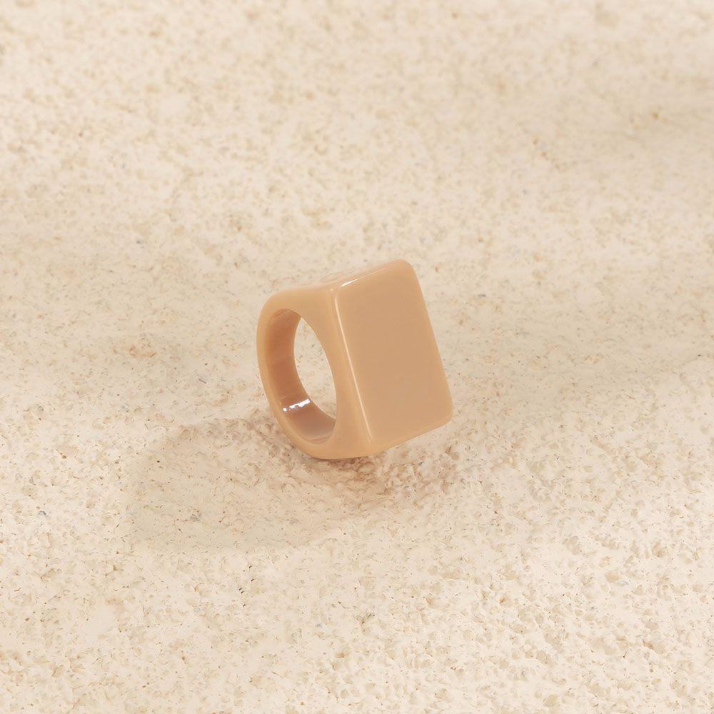 Herren Marmorierung Klobige Bonbonfarbe Geometrische Harzringe Modeschmuck Daumenringe Fingerringe