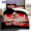 Biancheria da letto con motivo logo FC Köln Decorazione per la casa Regalo di compleanno ( 1 copripiumino + 2 federe, senza imbottitura),merchandising per fan.