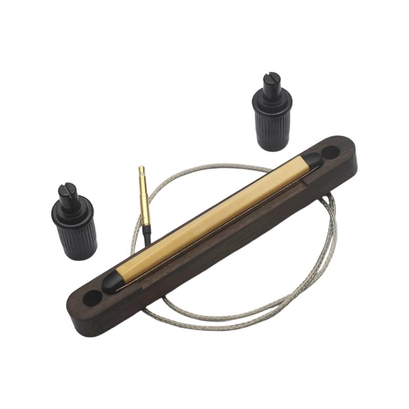 

Compact and Light weight Piezo Pickup Bar for Basses Guitar Ideal for Portable Use in Gigs Studios and Rehearsals
