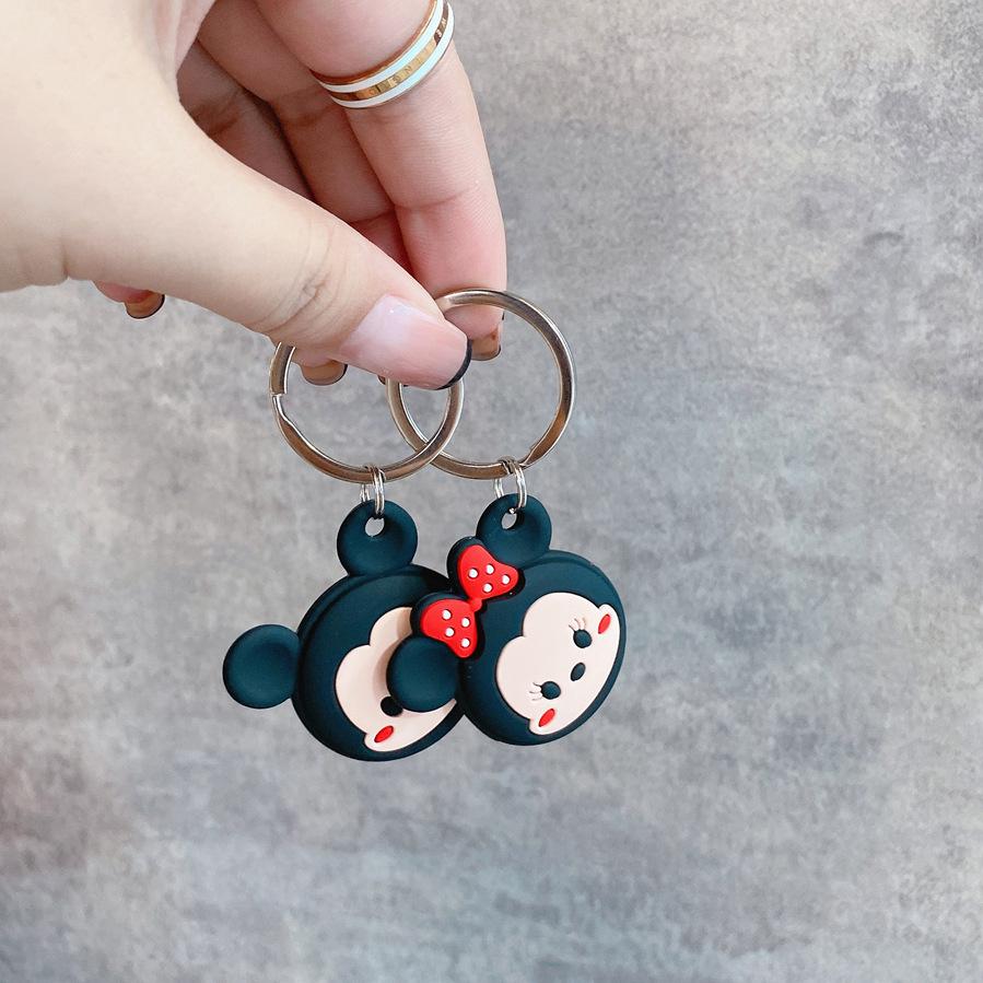 Cute Cartoon Mouse Silicone Protective Cover for Apple Airtag Tracker