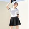 LIKK [Undershorts] Flare Short Skirt (Black)_L3A1-Sk06C