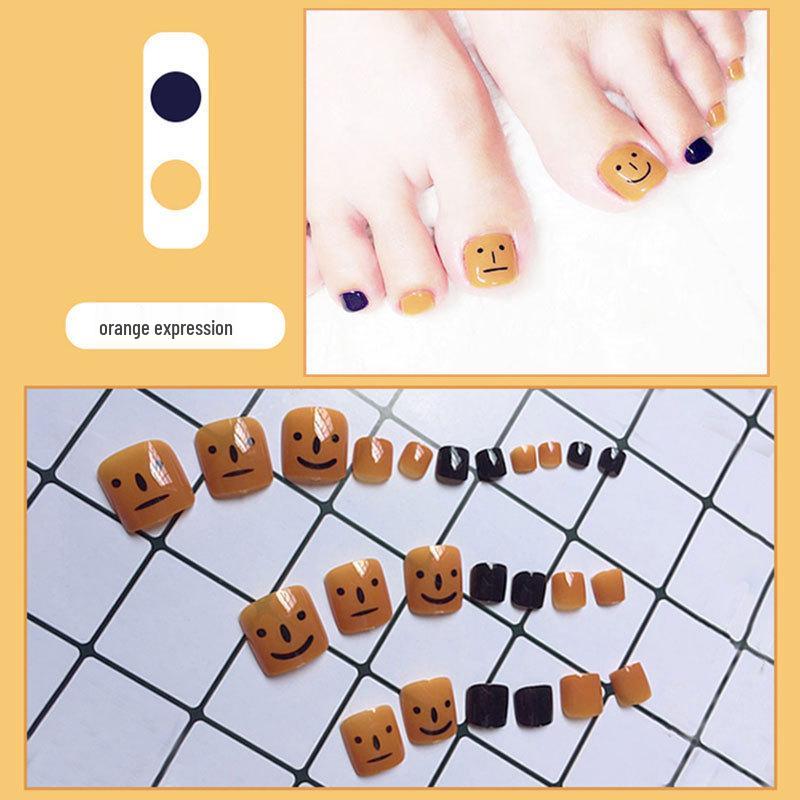 Press-On Toenail Art: Finished Nail Pieces and Wearable Patches