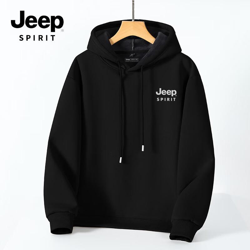 

Мужская зимняя толстовка-пуловер JEEP SPIRIT на флисовой подкладке L