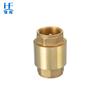 Thread Brass Vertical Spring Check Valve Spring Loaded Check ValveCopper Check Valves for Compressors
