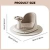 Baby Bath Seat Support Chair Stability with Suction Cups Sit up Bathing khaki
