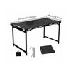 Folding Outdoor Table Sturdy for Picnics, Tailgating