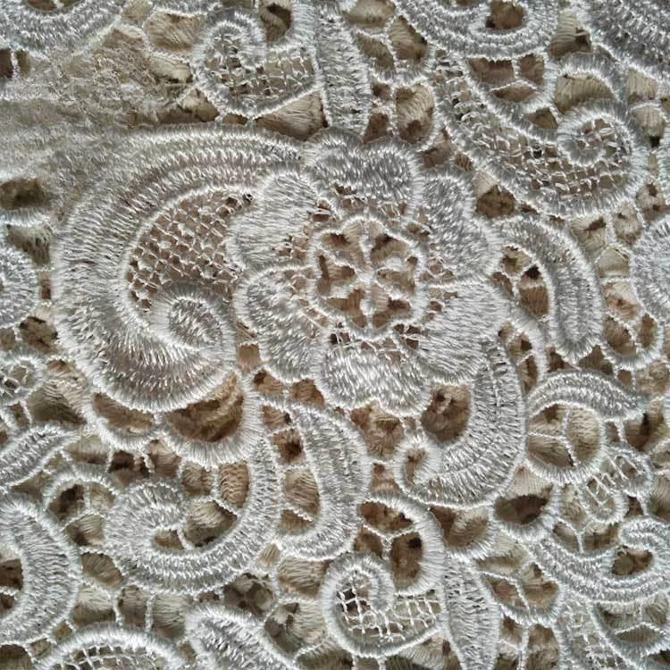 

Водорастворимое кружево, Узор «кешью», Вышивальное полотно, Вышивка, Полиэстеровый шелк, Полная ширина, Трехмерный, Полый, Классический