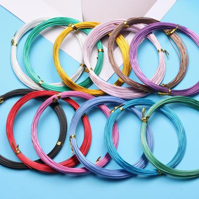 Ornamenti 1/1,5/2/2,5 mm Morbido Artigianato Accessori Artigianali 1 PZ 12 Colori Filo di Alluminio Filo Artigianale Fai da Te per Bicicletta