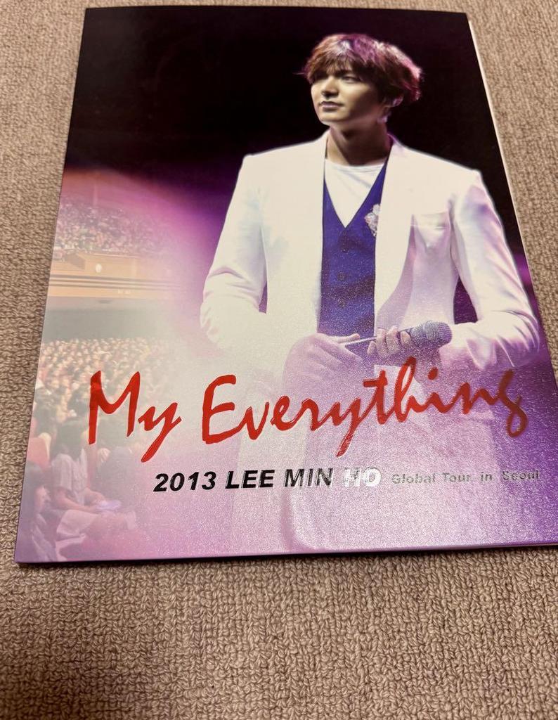 [USED] LEE MIN HO My Everything 2013 DVD Lee Min Ho