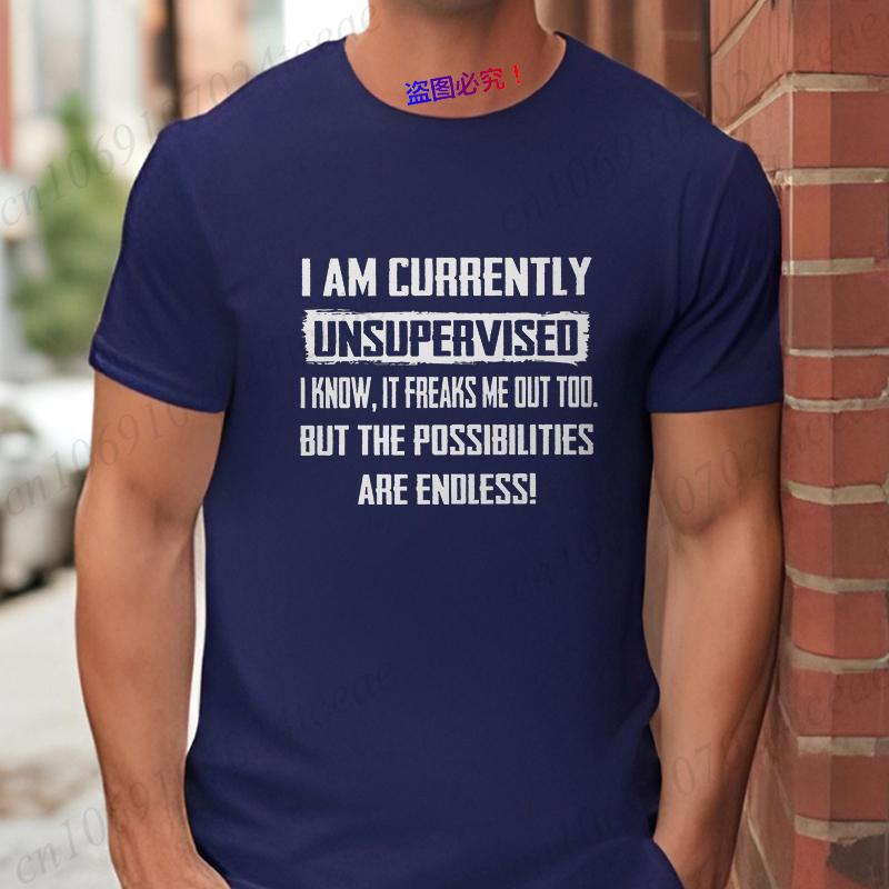 Funny Men's T-shirt Pattern Top