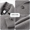 Firstview Men's Detachable Down-Lined Wool Blend Overcoat FV25D1772