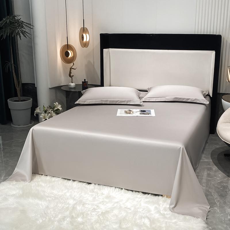 1000TC Egyptian Cotton Flat Bed Sheet 100% Cotton Top Sheet with Pillowcases  Luxury Soft Bed Sheet Bed Linen Double Queen King