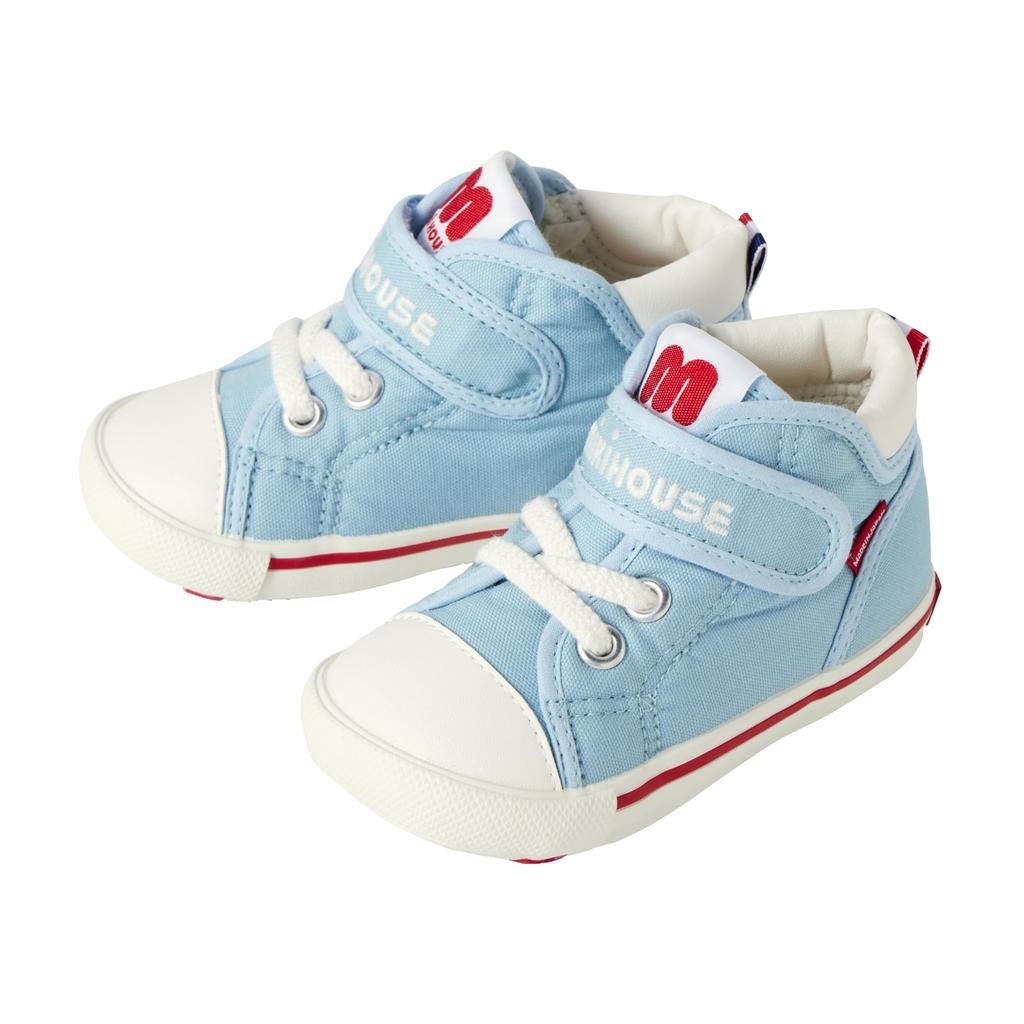MIKI HOUSE Second Baby Shoes Made In Sizes and for Boys and Storm Blue (10-9302-498), Japan, 13.5, 14, 14.5, 15, 15.5 Cm, Girls,