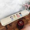 161-165cm Waterproof Guzheng Cover Chinese Ancient Style Dust Cover Edge Classical Literary Piano Organ Keyboard Furniture Cover