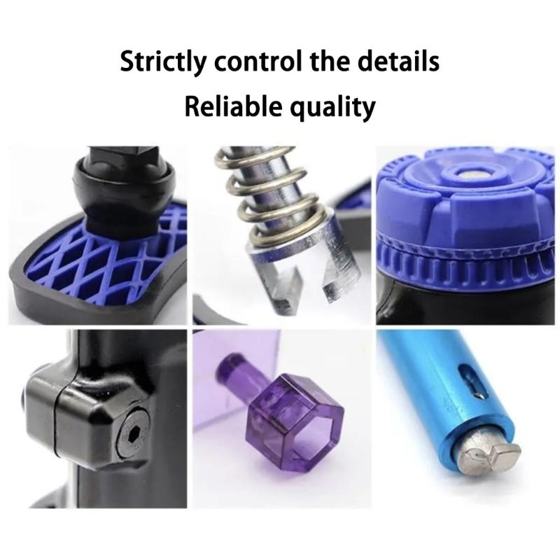 360 Rotating Car Dents Removal Tool Ergonomic Nonslip Handle Dents Puller Pliers Auto Body Repair Tool