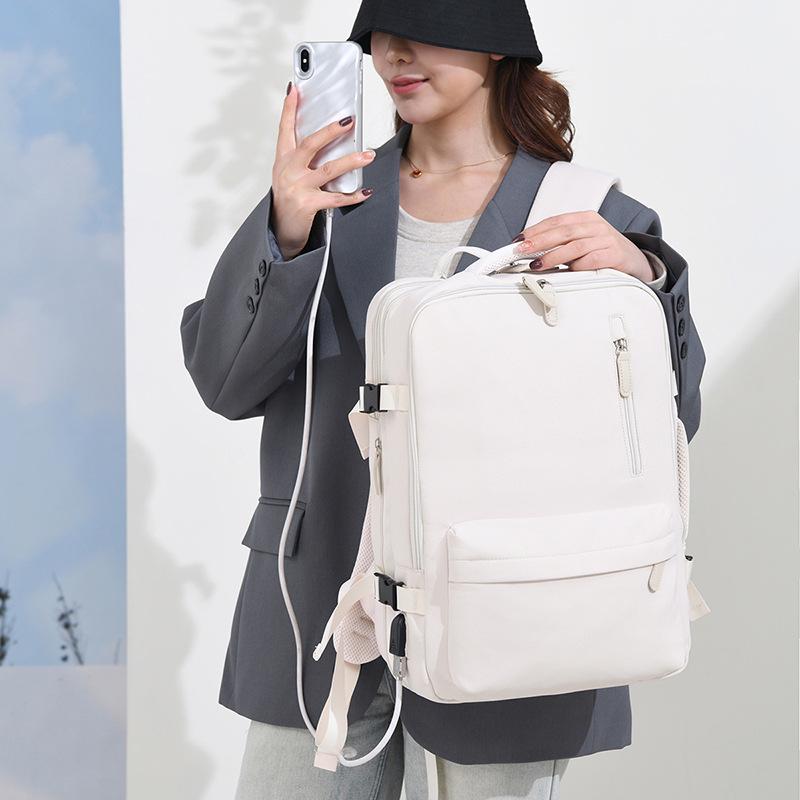 Expandable Large Capacity Backpack for Students and Commuters - Suitable for Travel, Laptops, and Daily Use
