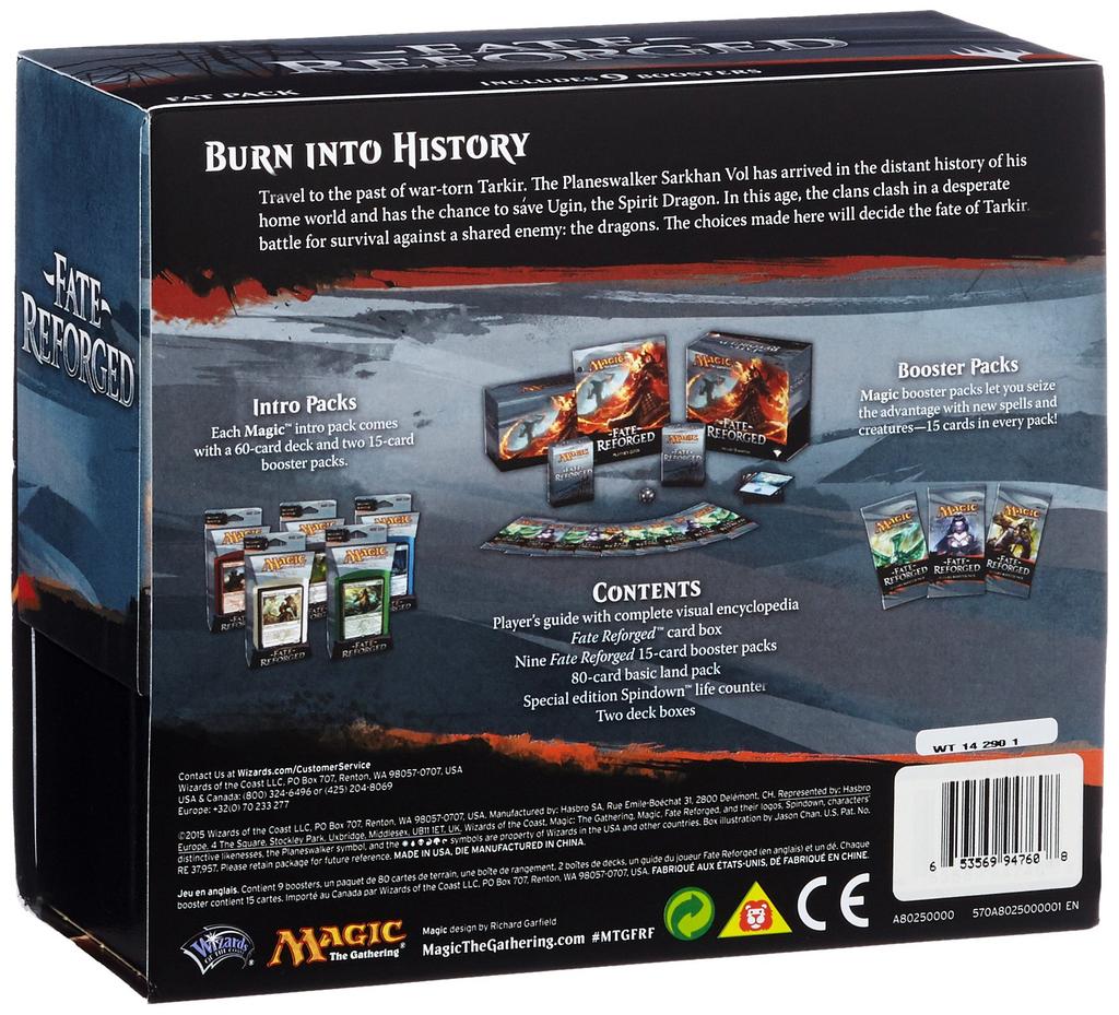 Magic: The Gathering Fate Reforged Fat Pack English Version