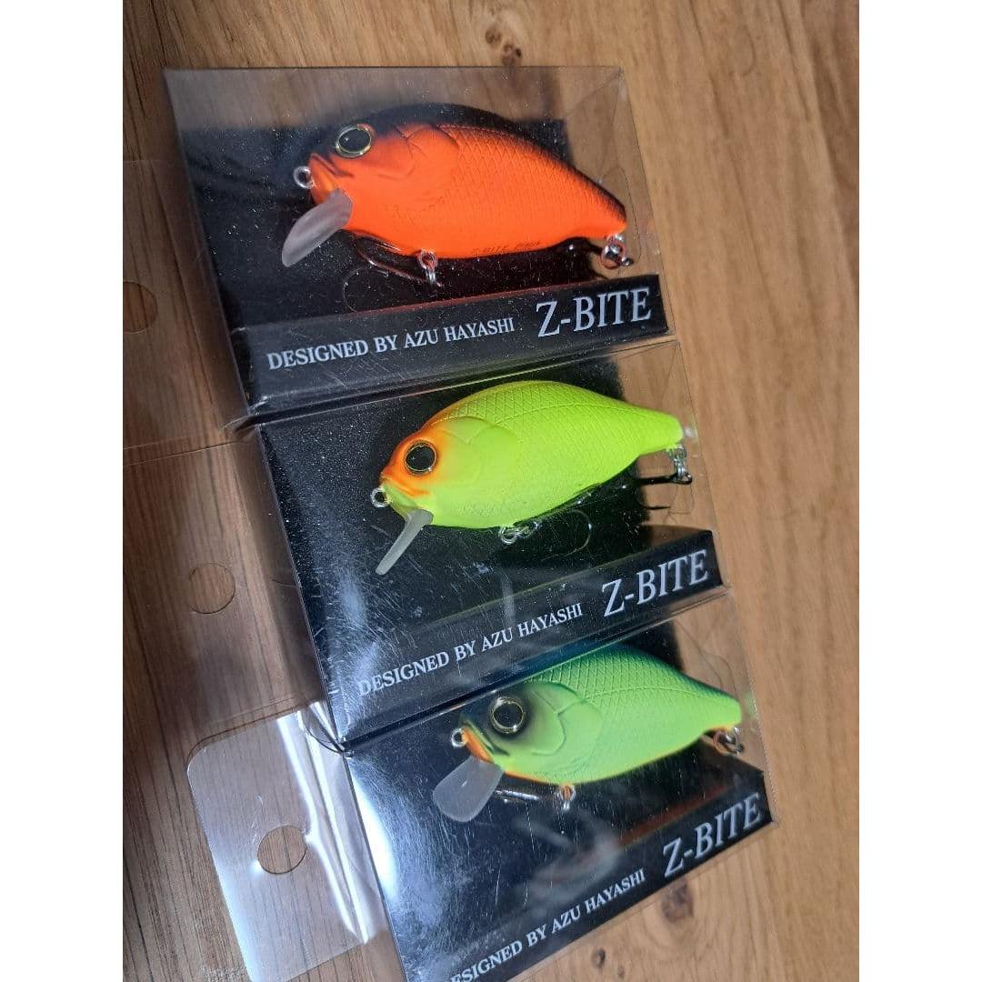 Used Z-BITE crankbait 3 piece set Guncraft