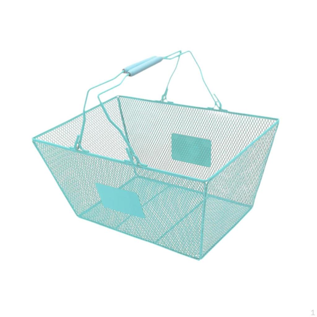 Iron Basket for Retail And Grocery Shopping