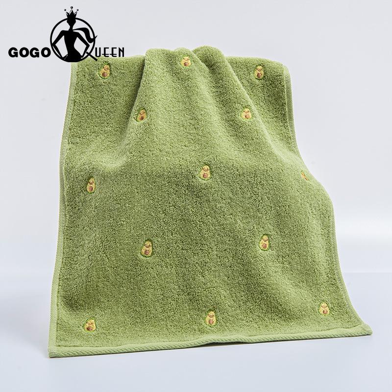 75x35cm Avocado Style Towel Cotton Face Wash Household Cotton Soft Absorbent Microfiber Towel