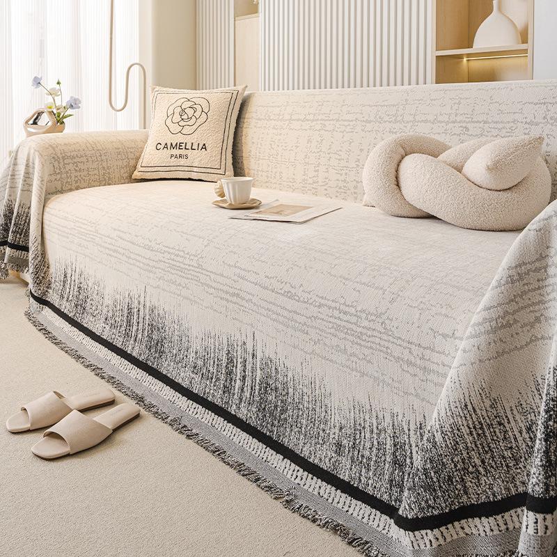 

2025 new sofa cushion spring and summer all-inclusive cover cover four seasons universal non-slip sofa towel seat cushion simple cover 180*130cm