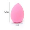 Mini Makeup Sponge Egg 10 Colors Cosmetic Puff Cute Silicone Powder Puff Drying Holder Make Up Tool