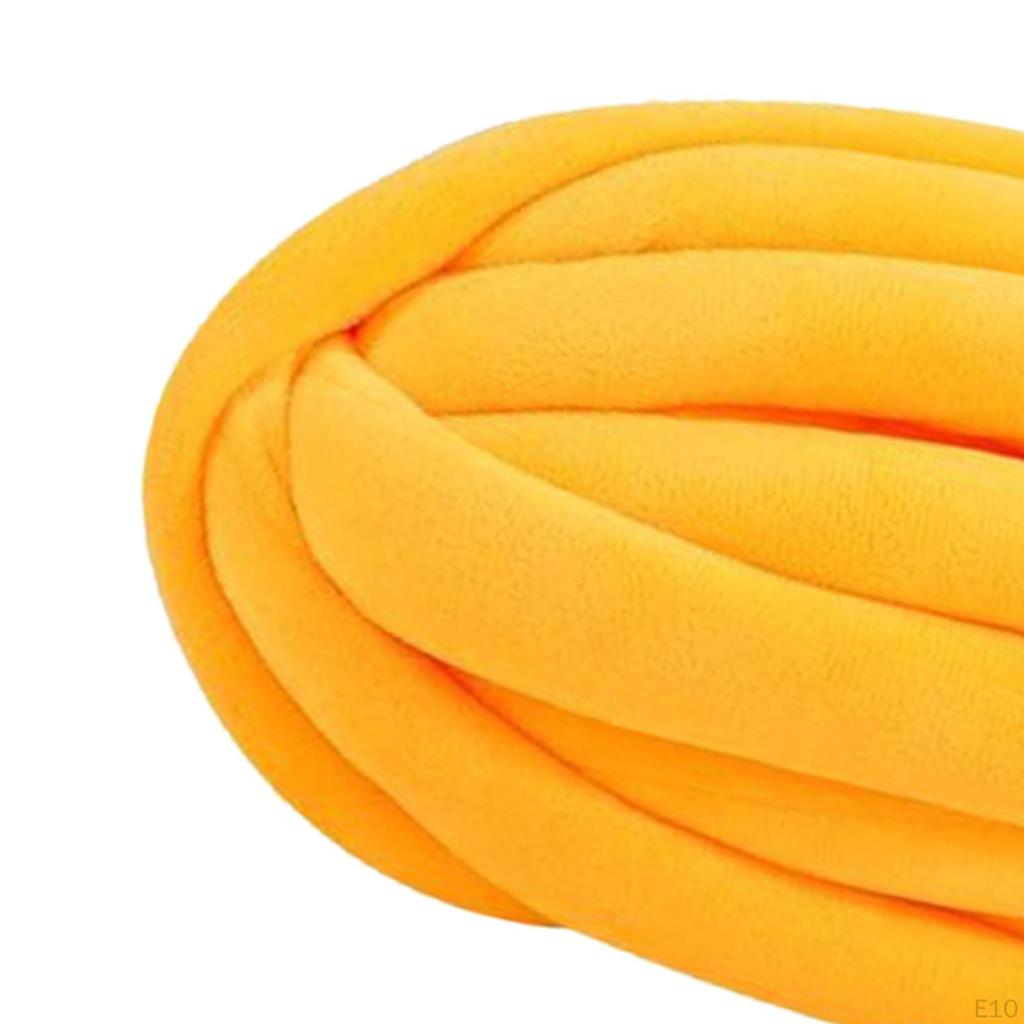 Gruba włóczka Bulky Jumbo Tubular Arm Knitting na poduszkę, koc, matę