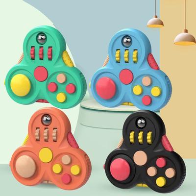 Rotierende Magic Bean Erwachsene Antistress Zappeln Spielzeug Autismus ADHS Stress Relief Fingertip Spielzeug für Kinder Zappeln Pad