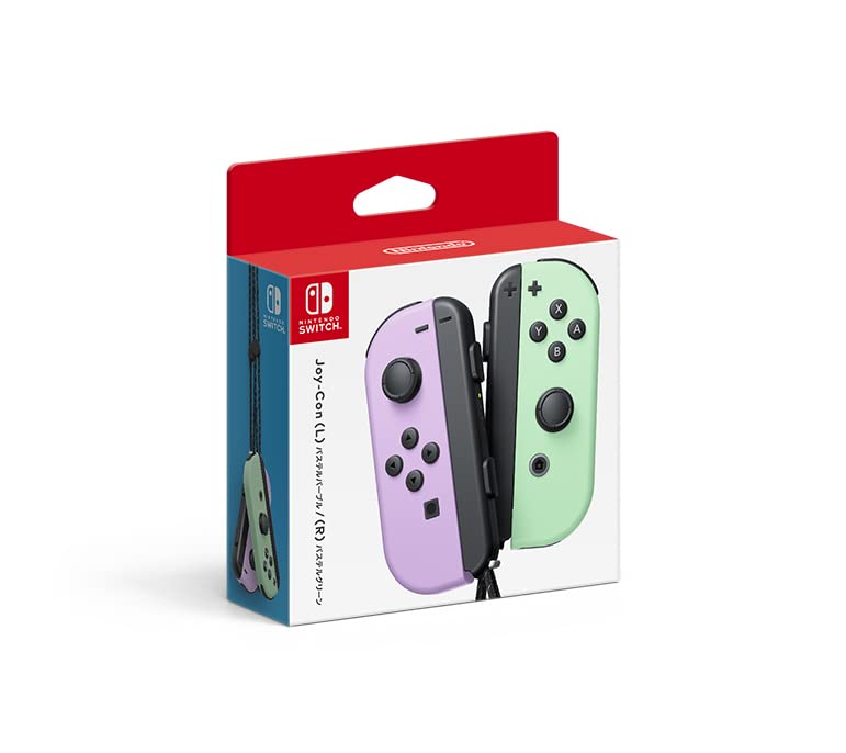 Refurbished Nintendo Joy-Con (L) Pastel Purple / (R) Pastel Green (HAC-A-JAWAF)