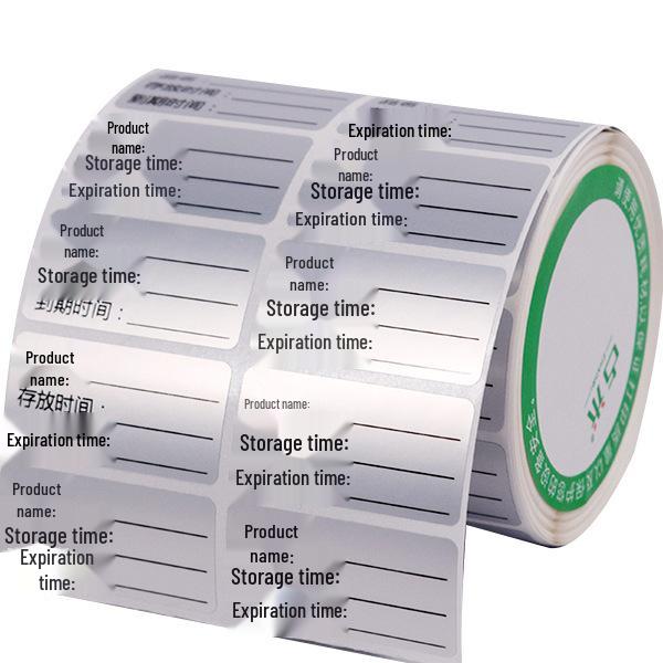 Waterproof Food Label Stickers: Classification & Opening Date for Frozen Items