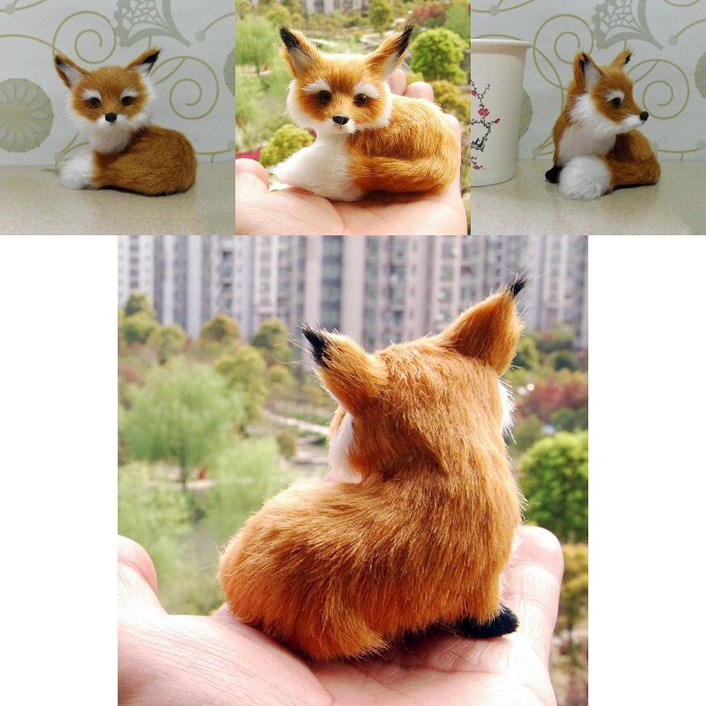 Adorable Cute Small Tiny Fox Plush Stuffed Toy Perfect For Birthday Gift Decor
