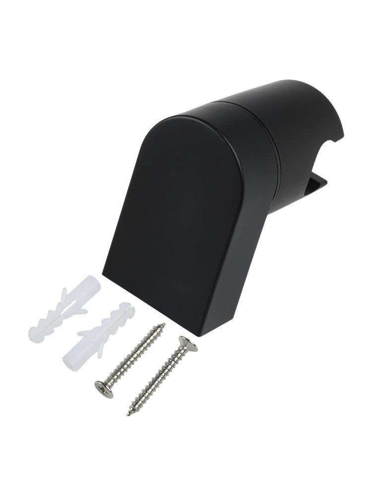 Customizable Height ABS Shower Bracket with Large Angle Adjustment Feature