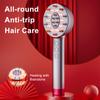 Electric Bianstone Massage Comb Red Light Therapy Head Masssager Hair Follicles Comb Scalp Hair Growth Anti Loss Massage Brush
