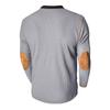 American Retro Men's Long-Sleeved Henry Collar T-Shirt Foreign Autumn and Winter Patchwork Waffle Tshirt Casual Tops