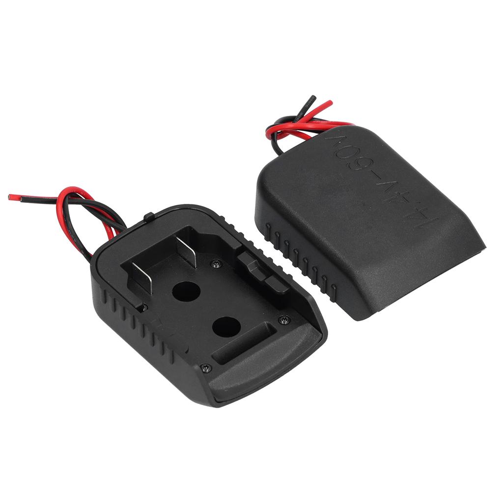 2Pcs Battery Adapter Dock Mount Connector with 14 Gauge Wire Power Tools Supplies 14.4‑60V