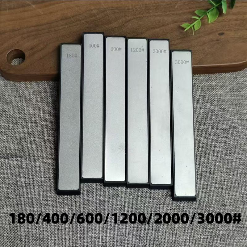 

6pcs Diamond Sharpening Stone Knife Sharpener Replacement Fixed Angle System Grinding Bar Diamond Whetstone Oil Stone As Shown