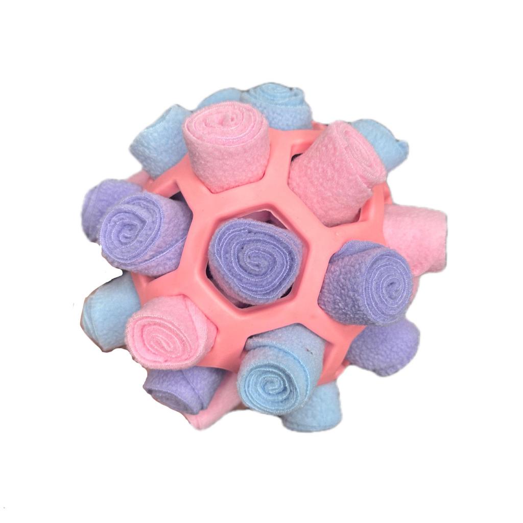 Enhanced Bite-Resistant Pet Snuffle Ball Puzzle Toy