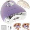 Electric Nail Clipper 3 Speeds Levels Electric Nail Trimmer with Nail Clip Storage Rechargeable Automatic Nail Clipper Portable Electric Fingernail