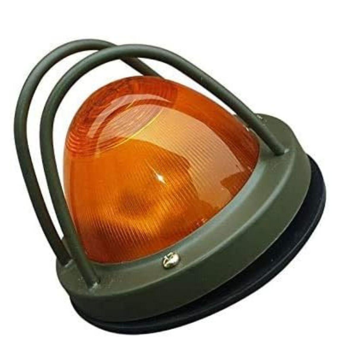 

Pair of Front Flasher Lamps – 24V Bulb Included Rubber Housing Defence/Military Trucks, Trailers & Universal Application янтарь