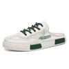 Summer Breathable Hollowed Out Mesh Shoes with Trendy Toe Caps, Half Slippers, and Pedal Shoes