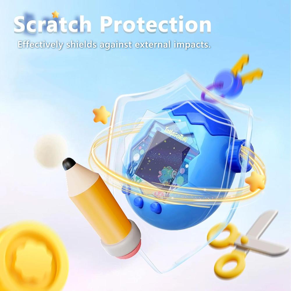 Liquid Silicone Resistant Case For Tamagotchi Paradise Screen Protector Cover For Tamagotchi Paradise Case Accessories