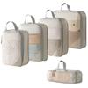 5Pcs Mesh Surface Waterproof Travel Organizer Bag 5 in 1 Set Toiletries Bag  Home