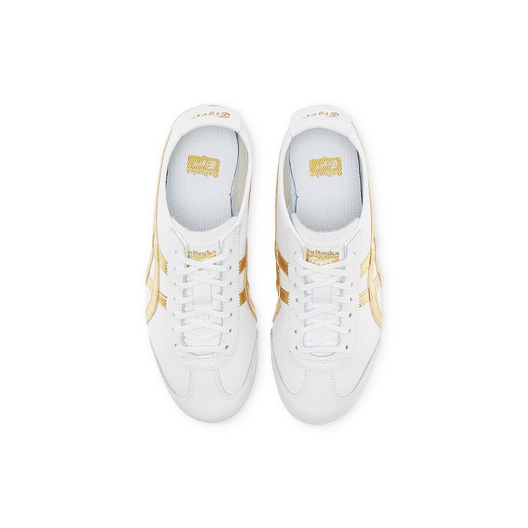 Onitsuka Tiger Mexico 66 White Rich Gold Unisex Sneakers 1183A499-101