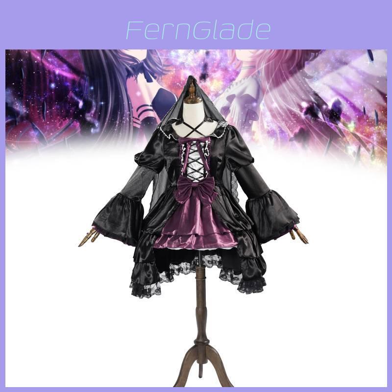 Puella Magi Madoka Magica Akemi Homura Cosplay Kostüm Mit Polyesterstoff Für Anime-Fans