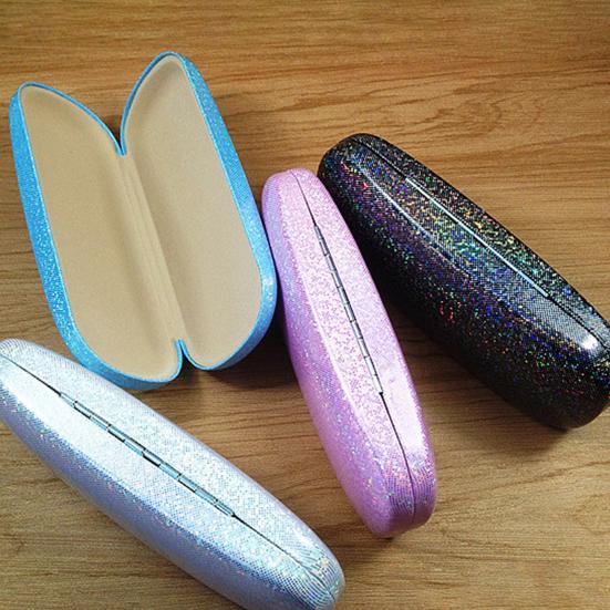 Eyeglasses Box Fashion Glitter Solid Color Eyeglasses Box Colorful Student Simple Eyeglasses Storage Case Eyeglasses Case Daily Supply