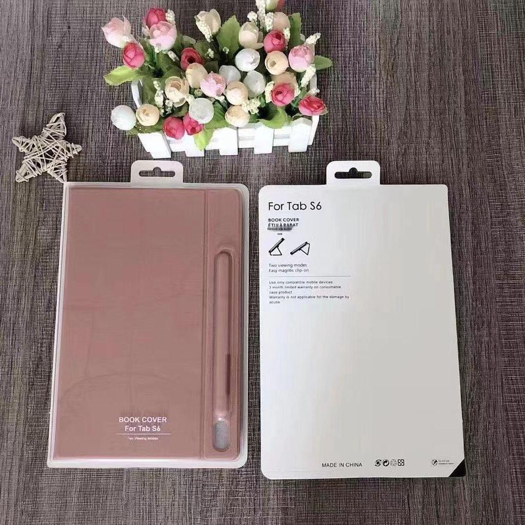 Kožené flipové pouzdro Samsung Galaxy Tab S6, T860/T865, 10,5" magnetický kryt.